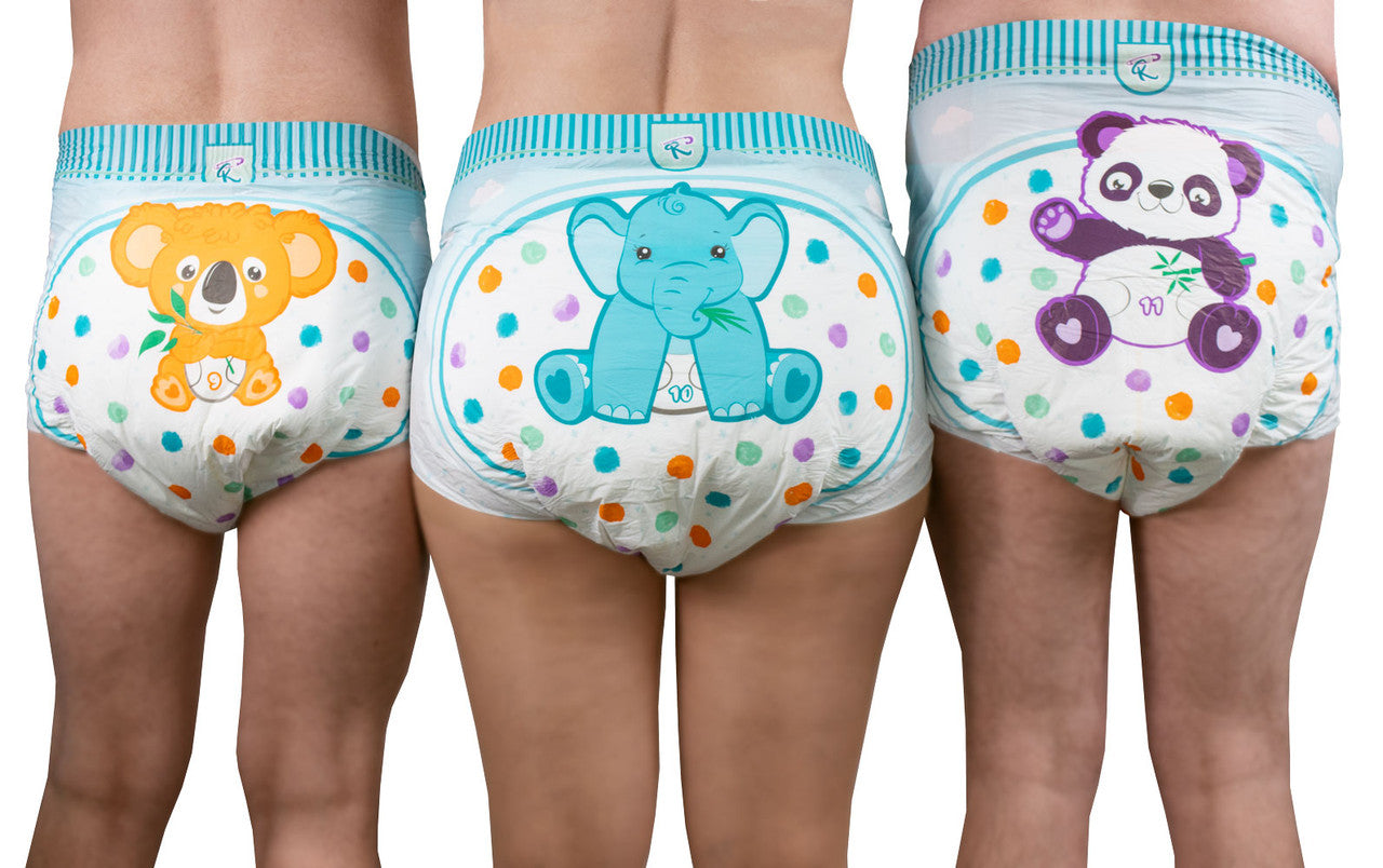 Critter Caboose Adult Diapers