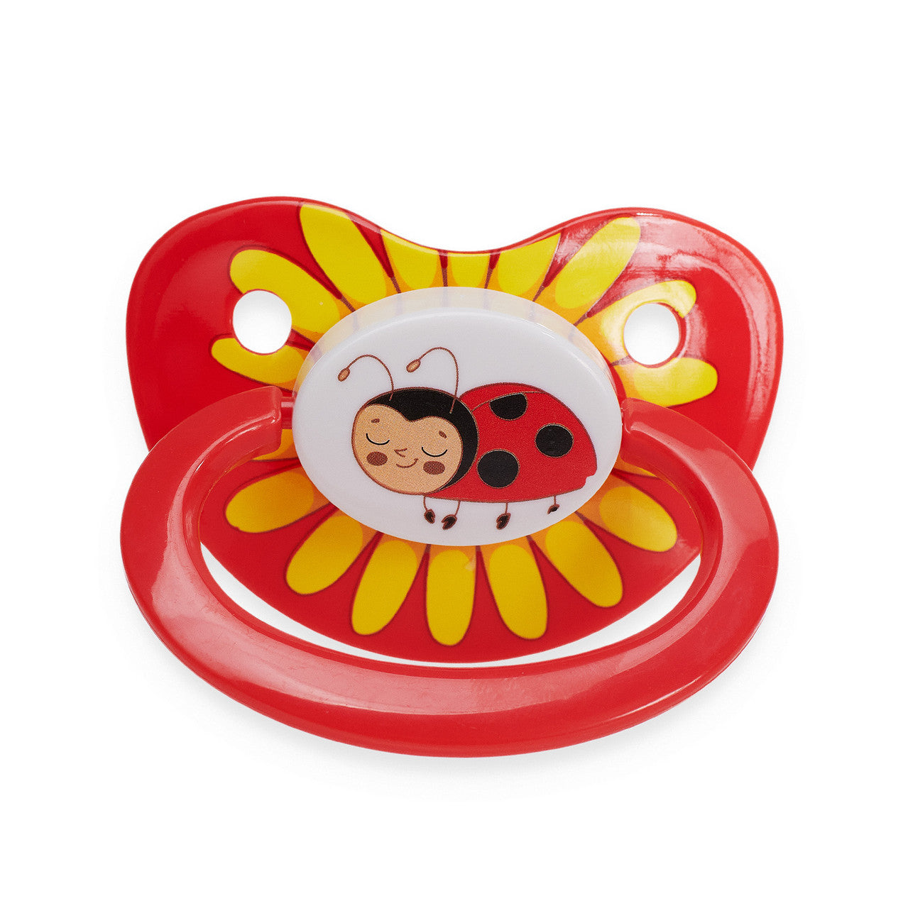 Ladybug Pacifier Set