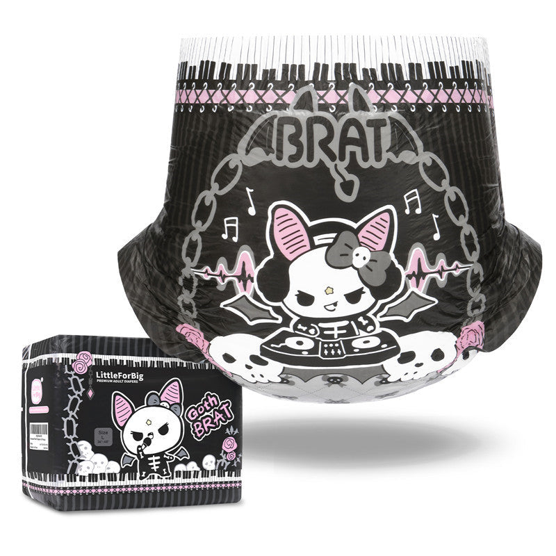 Goth BRAT Ultra Absorbent Diapers - Incontinence Aids