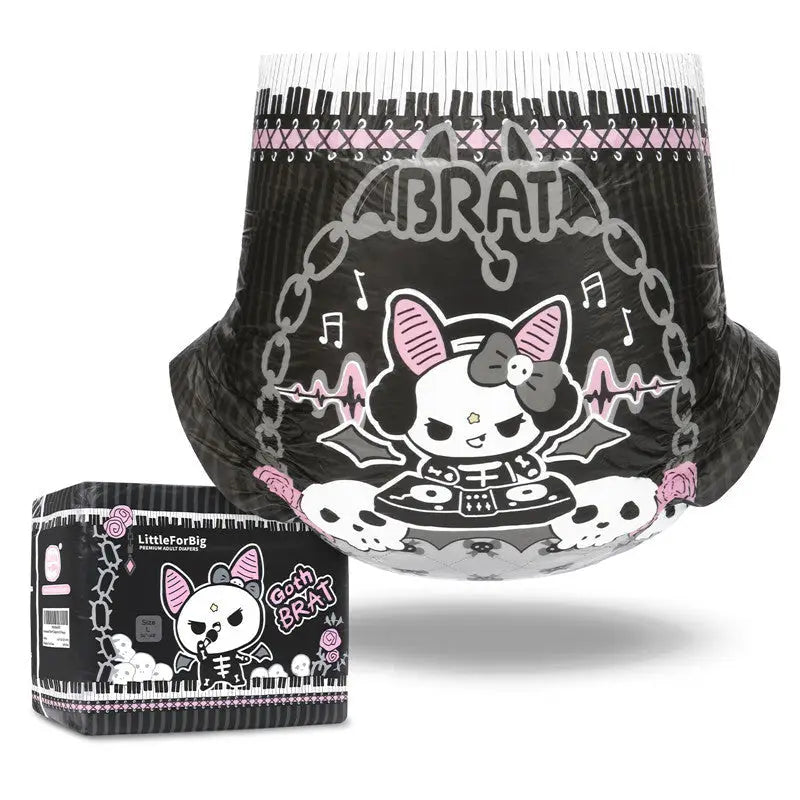 Goth BRAT Ultra Absorbent Diapers - Incontinence Aids