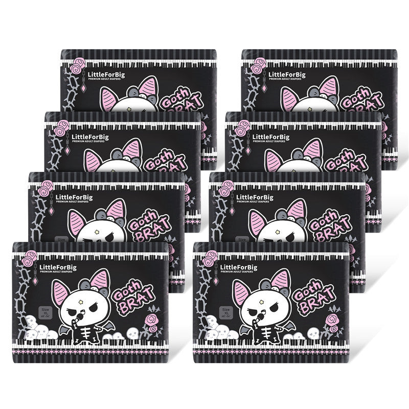 Goth BRAT Ultra Absorbent Diapers - Incontinence Aids