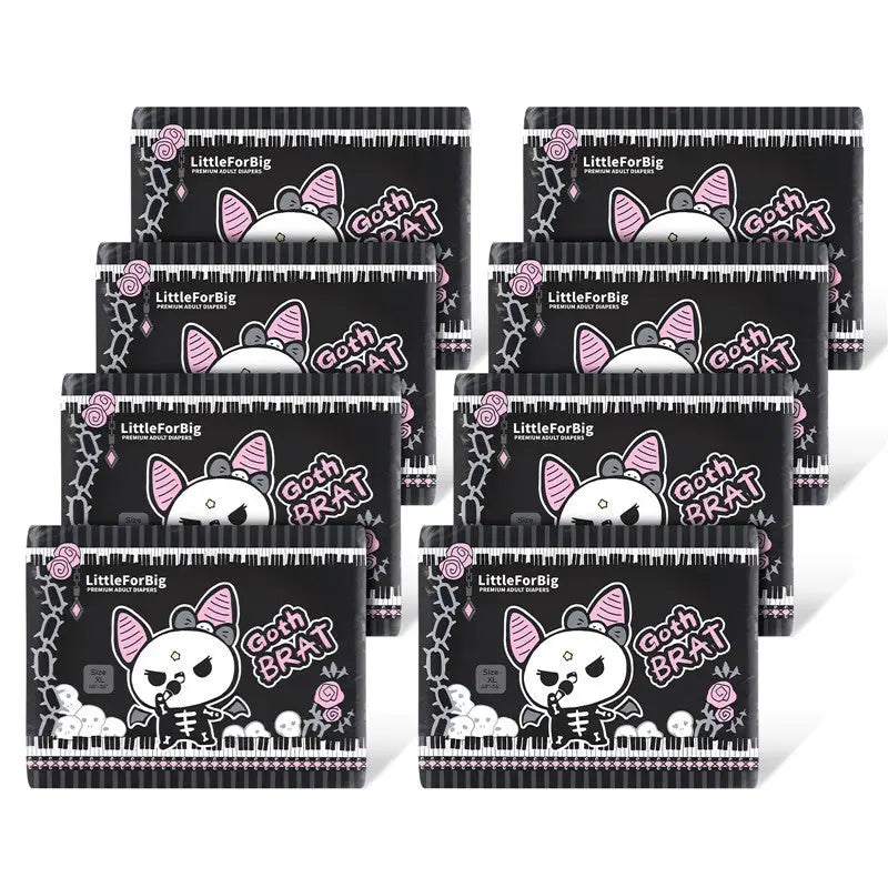 Goth BRAT Ultra Absorbent Diapers - Incontinence Aids