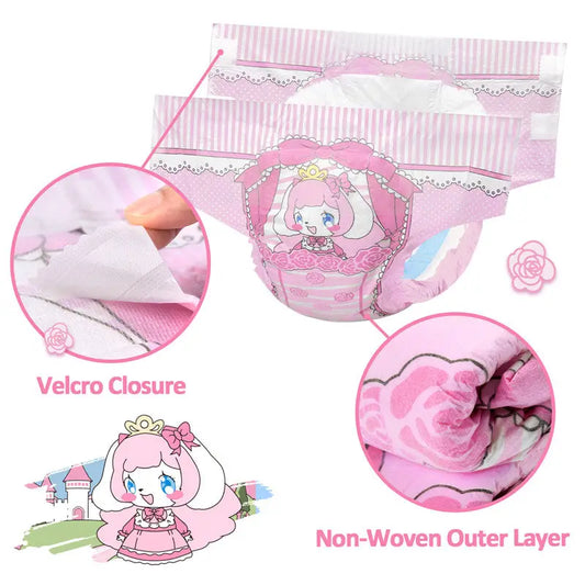Little Beauty Cloth Back Diapers - Incontinence Aids