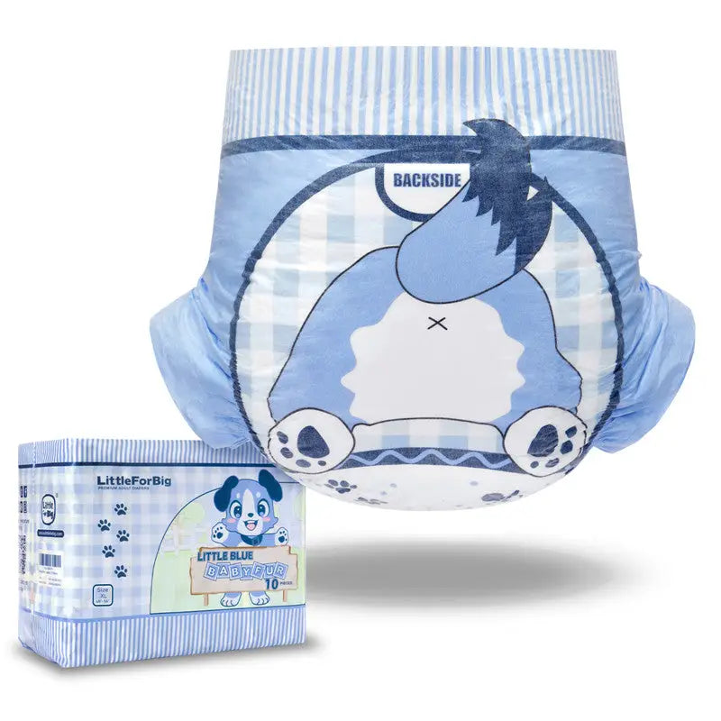 Little Blue BabyFur Cloth Back - Incontinence Aids
