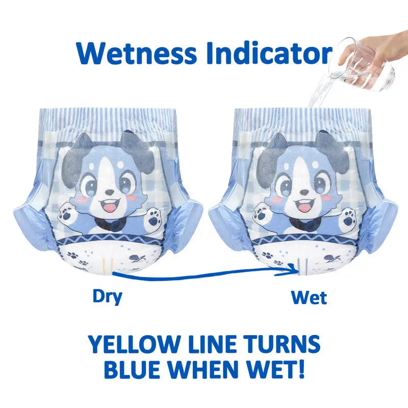 Little Blue BabyFur Cloth Back - Incontinence Aids