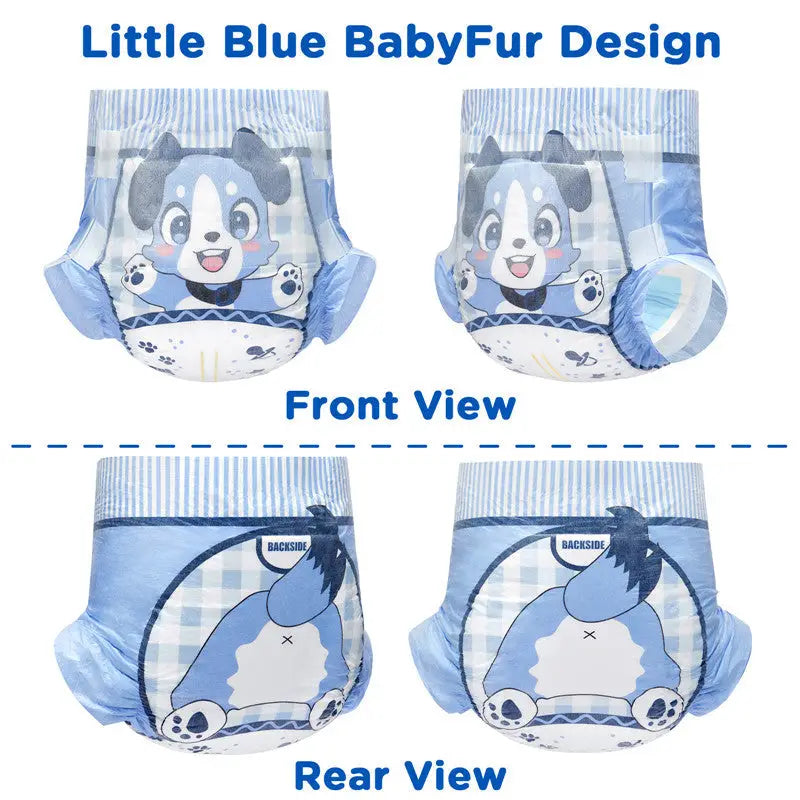 Little Blue BabyFur Cloth Back - Incontinence Aids