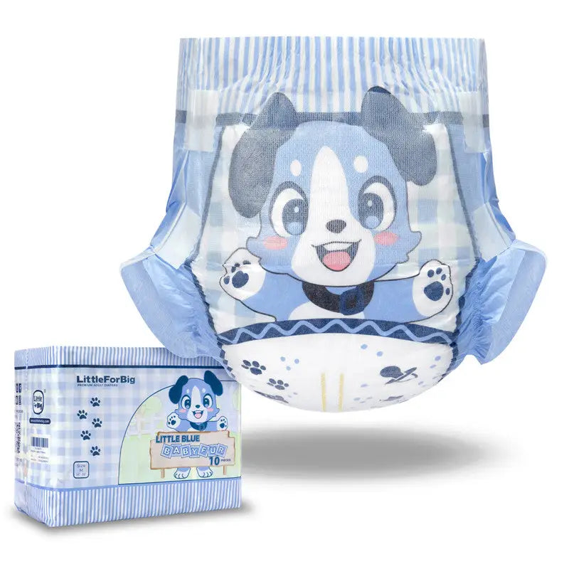 Little Blue BabyFur Cloth Back - Incontinence Aids