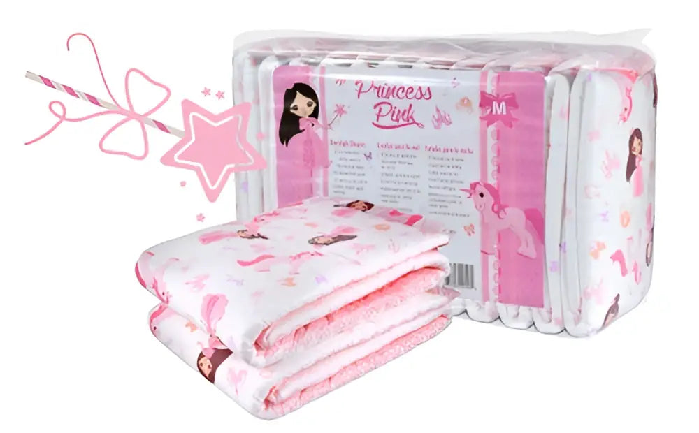 New Rearz Princess Pink Overnight Briefs