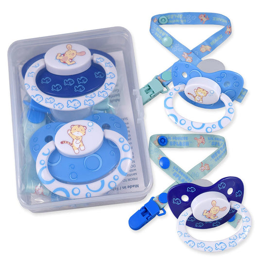 Lil Squirts Splash Pacifier and Clip 2 Pack