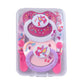 Lil Bella Pacifier and Clip 2/Pack
